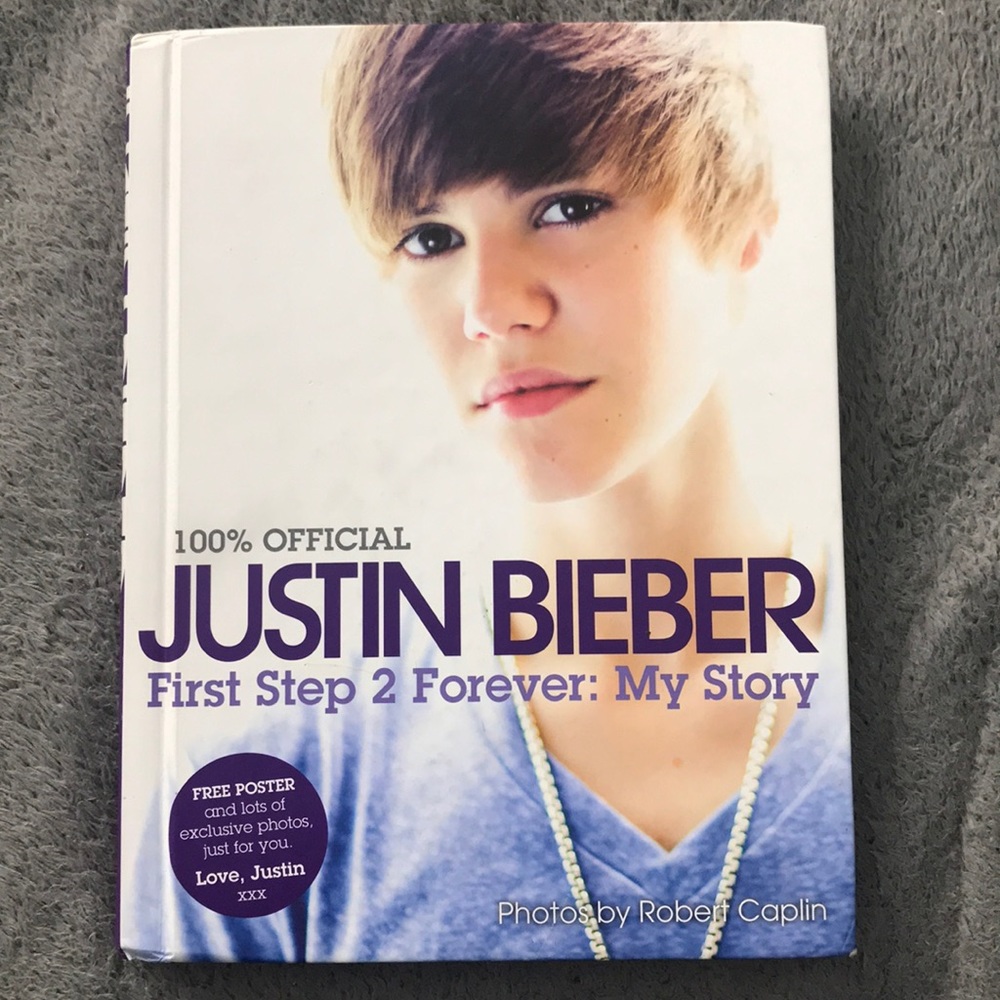 In perfect condition Justin Bieber 2010 Book